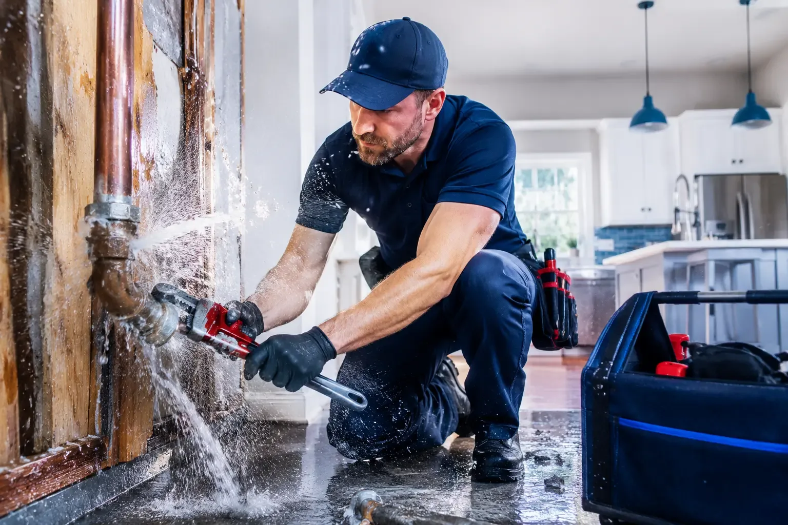 Local emergency pipe repair professionals in Gandeeville, WV